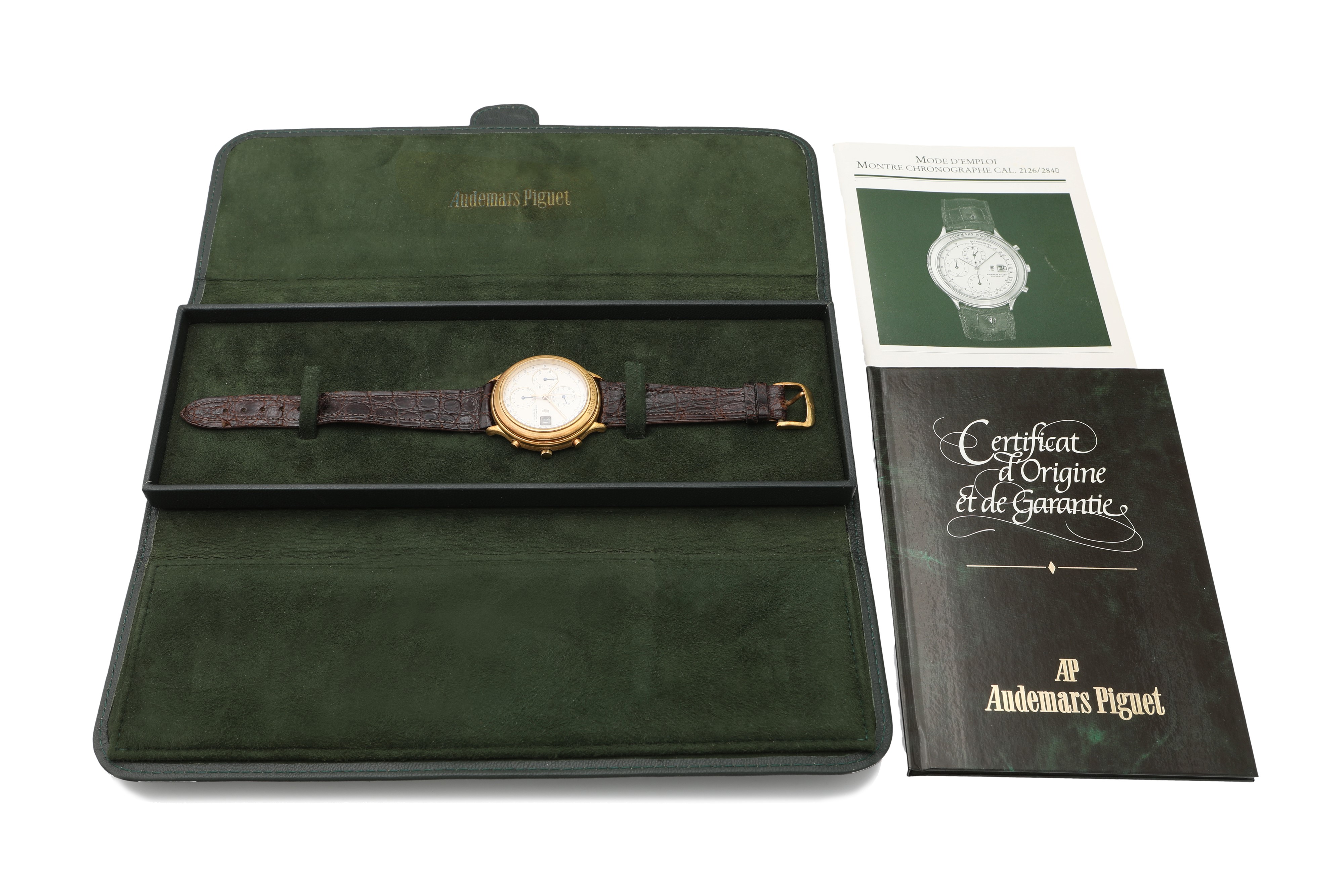 Audemars Piguet cronografo Huitieme in oro