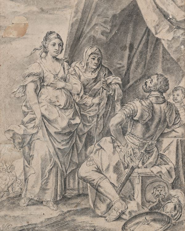 Giuditta che si presenta alla tenda di Oloferne