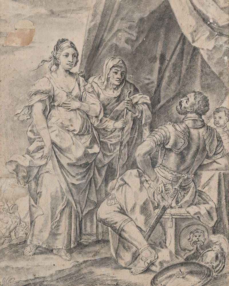 Giuditta che si presenta alla tenda di Oloferne