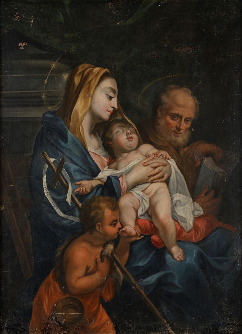 Sacra Famiglia con San Giuseppe e San Giovannino