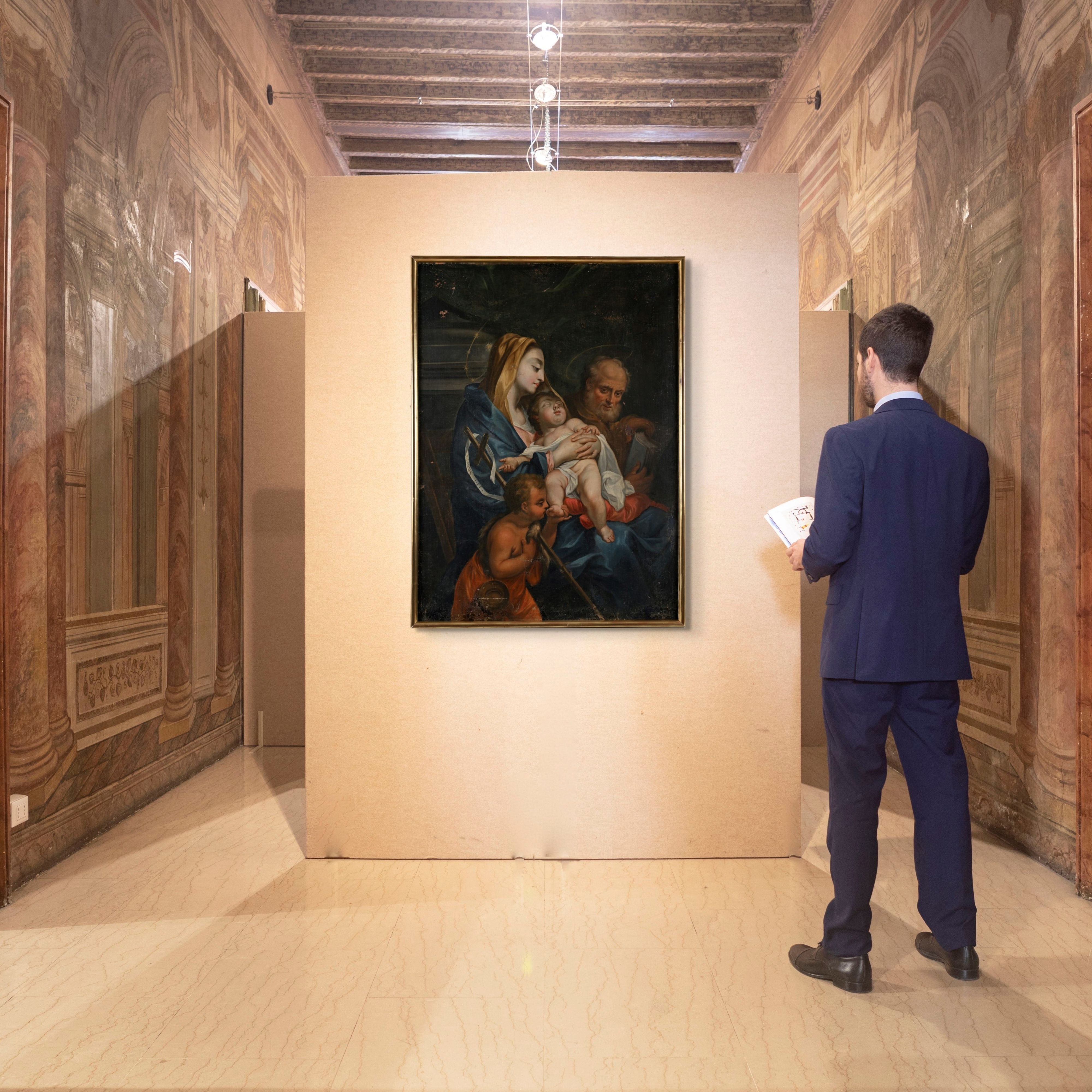 Sacra Famiglia con San Giuseppe e San Giovannino