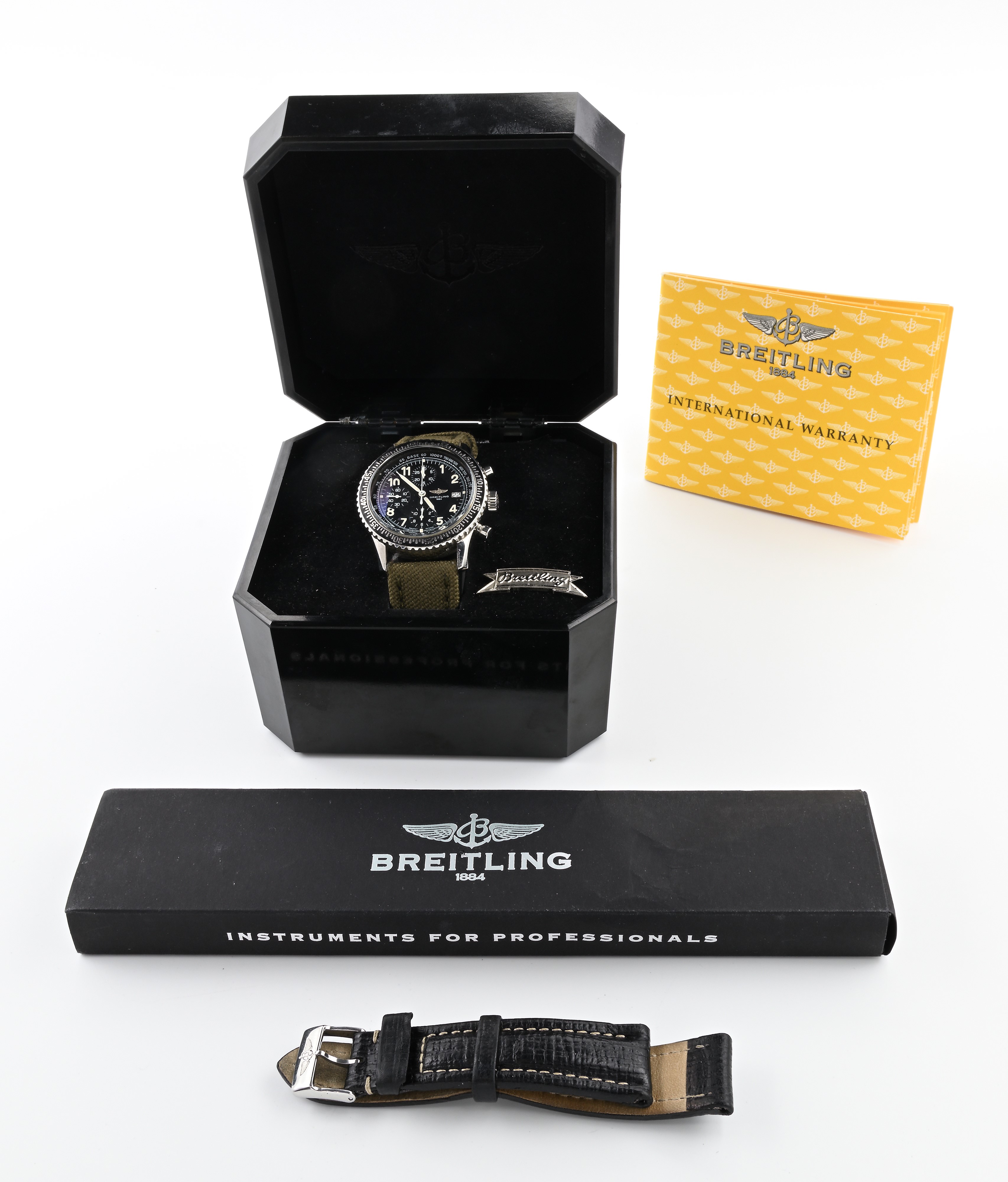 Breitling Navitimer Aviastar in acciaio