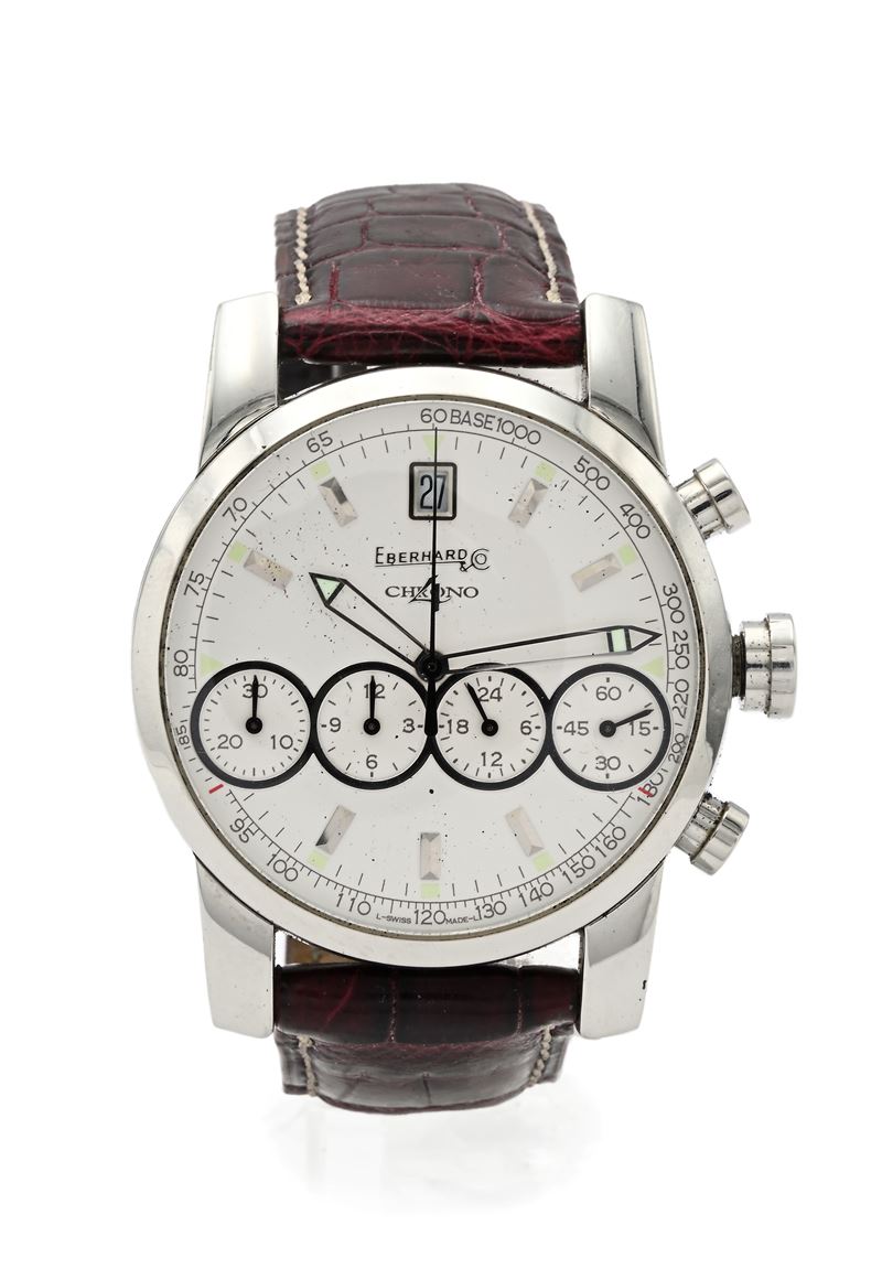 Eberhard Chrono 4 in acciaio