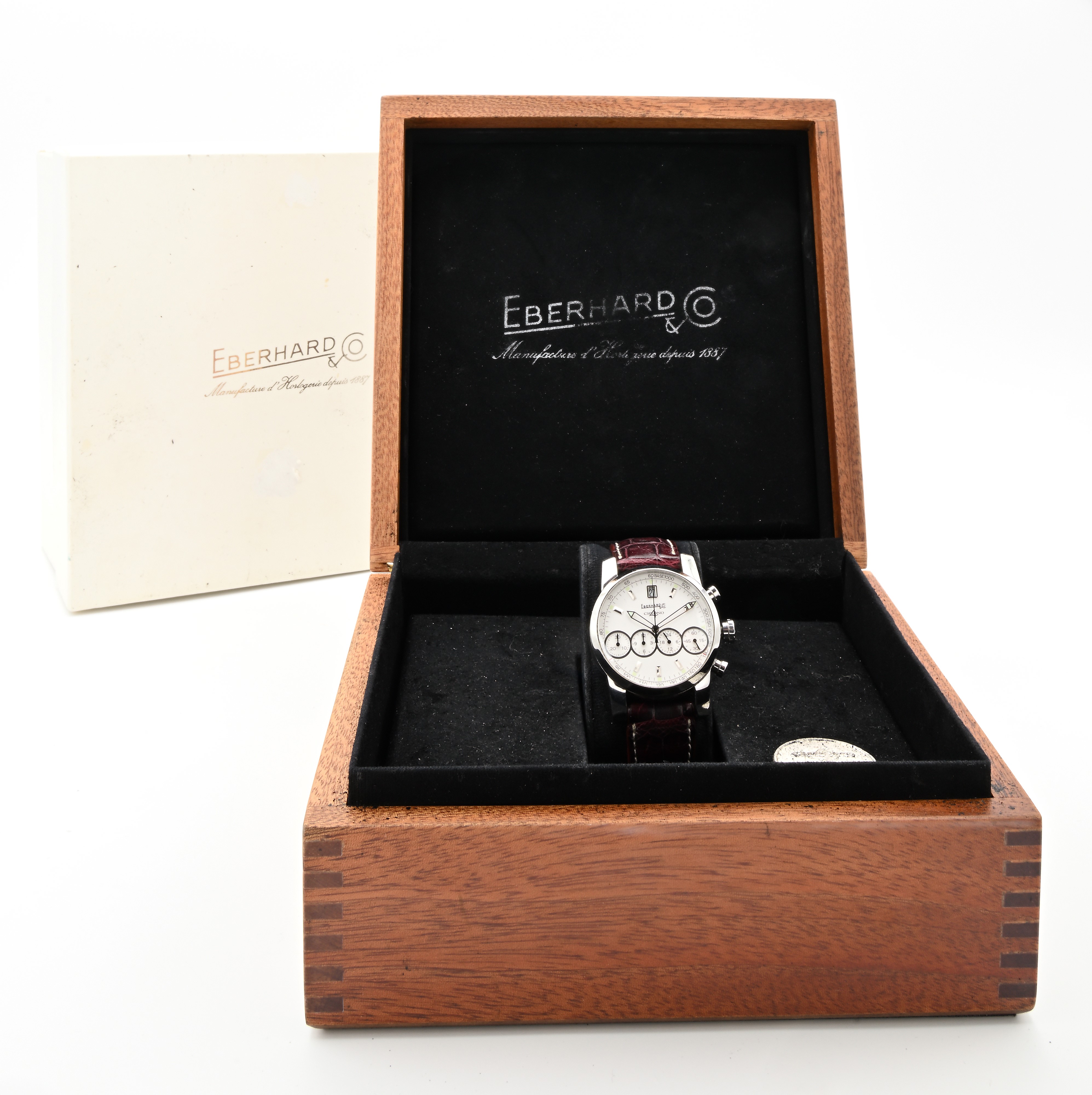 Eberhard Chrono 4 in acciaio