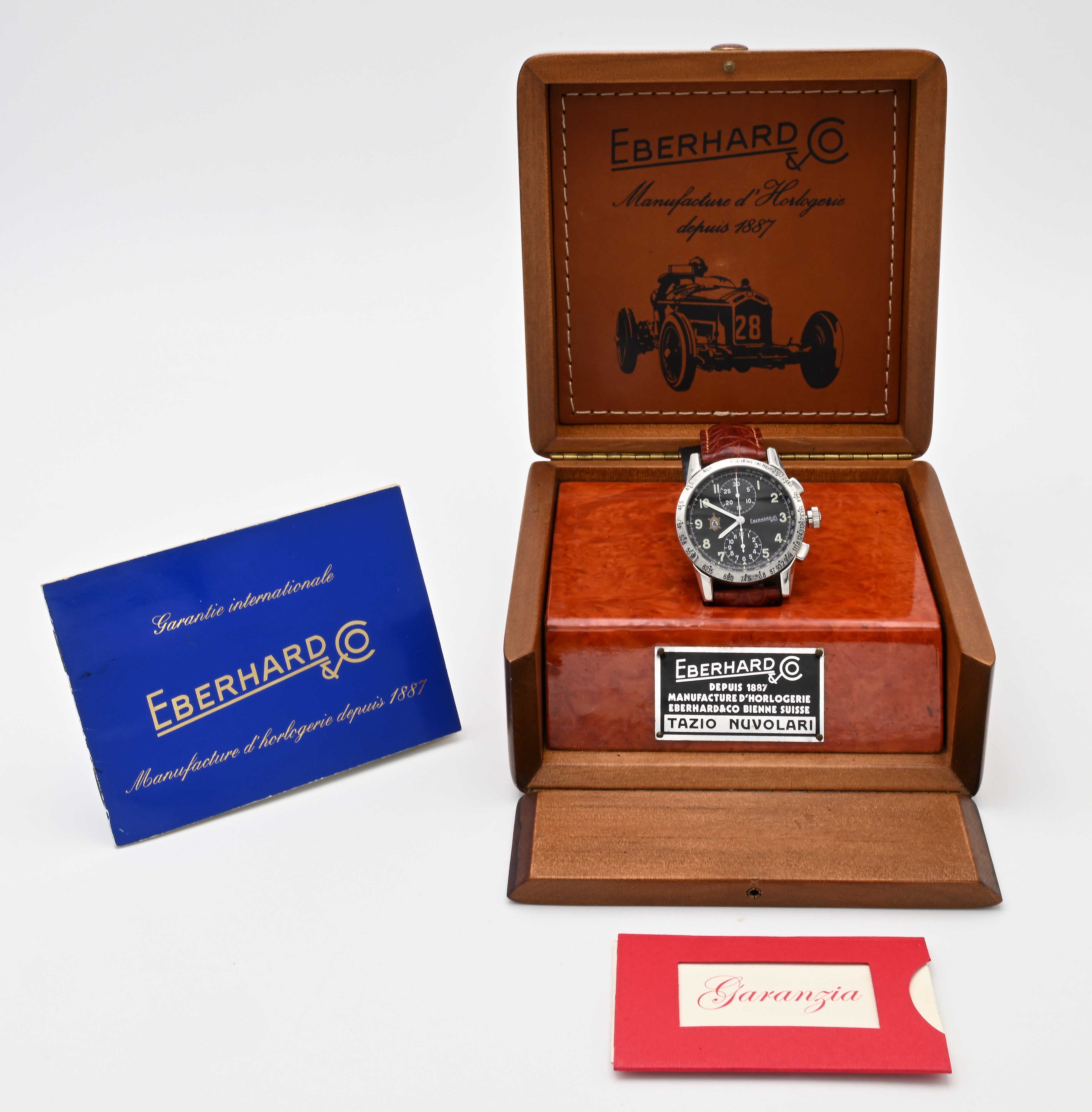 Eberhard Tazio Nuvolari in acciaio "Tartarughino"