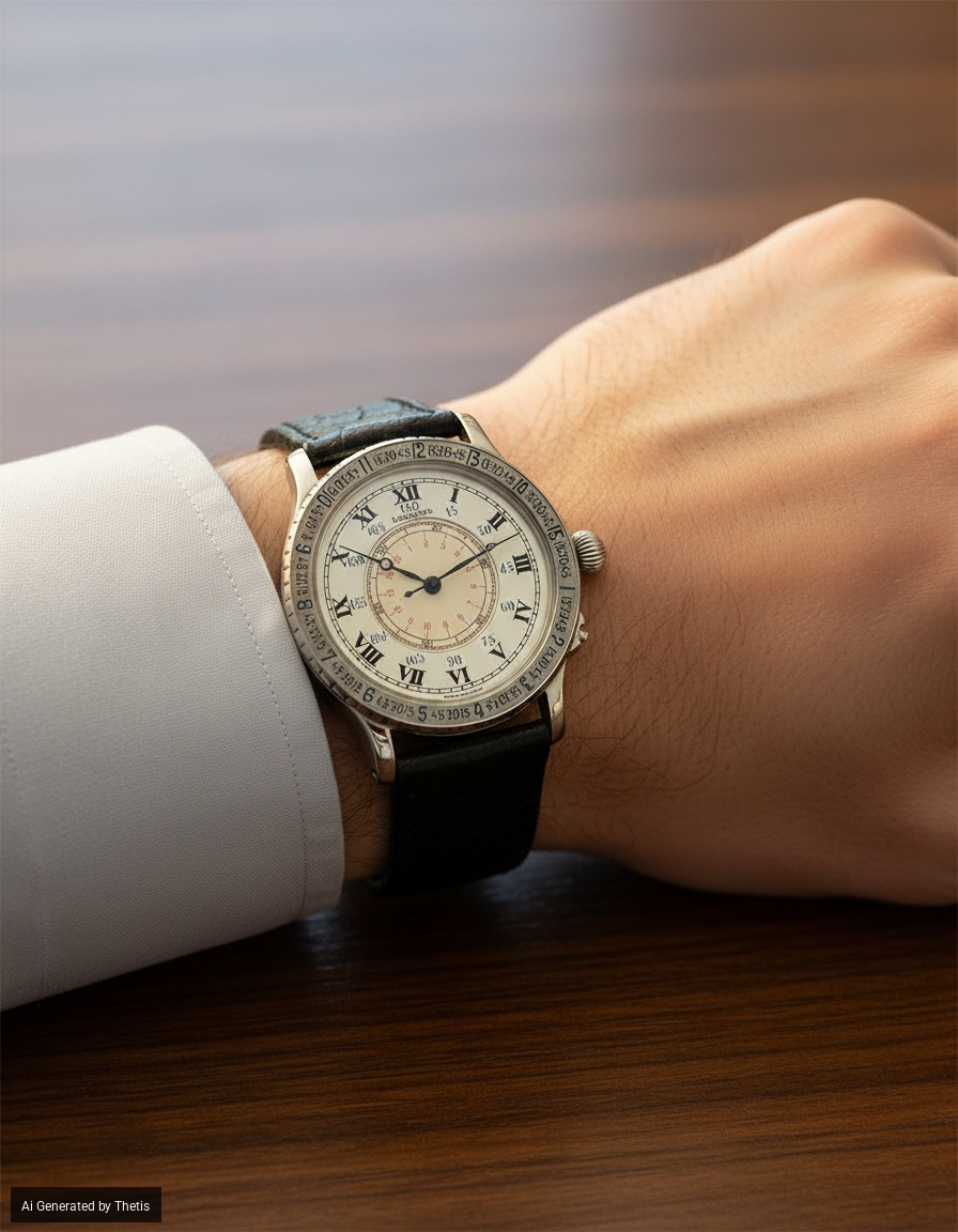 Longines Lindbergh Hour Angle L628.1 5240 - Orologio da polso automatico da uomo in acciaio con f...