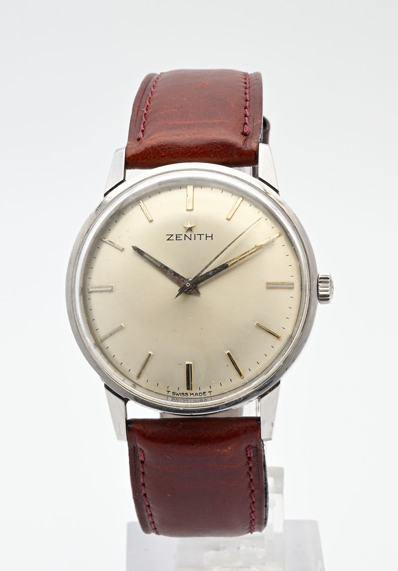 Zenith Stellina 2532 - Orologio da polso da uomo a carica manuale con cassa a vite flat in acciai...