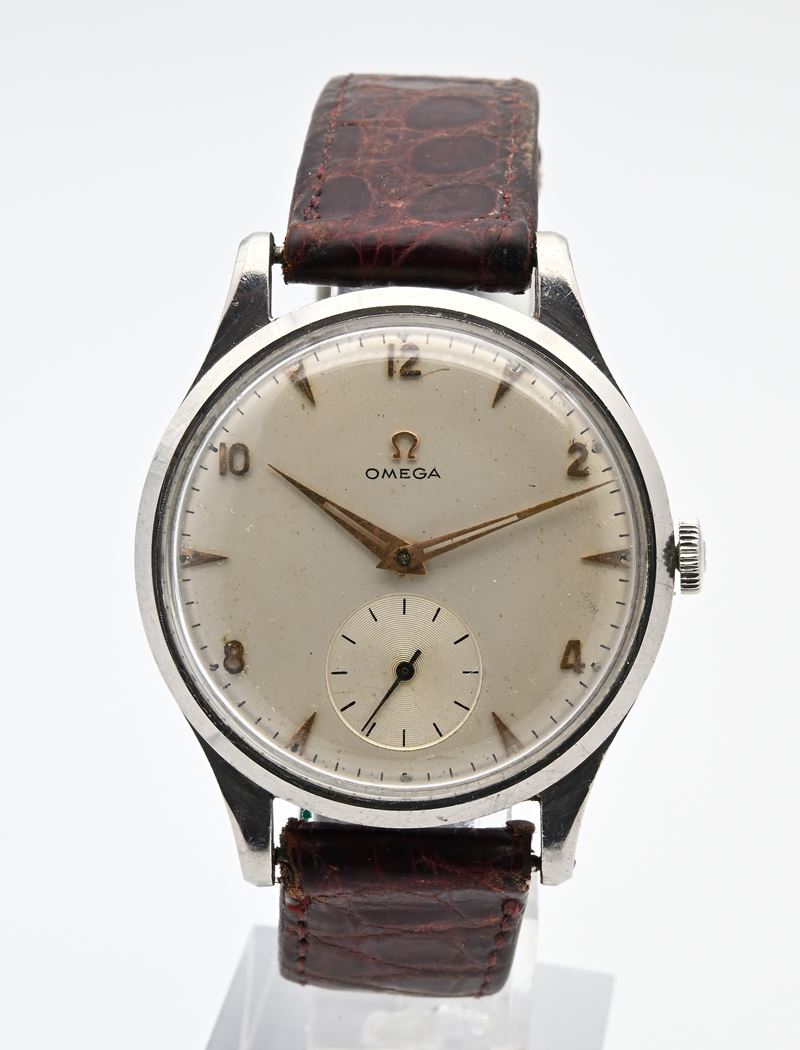 Omega Cal. 266 Ref. 260911B - Orologio da polso da uomo a carica manuale in acciaio oversize (qua...