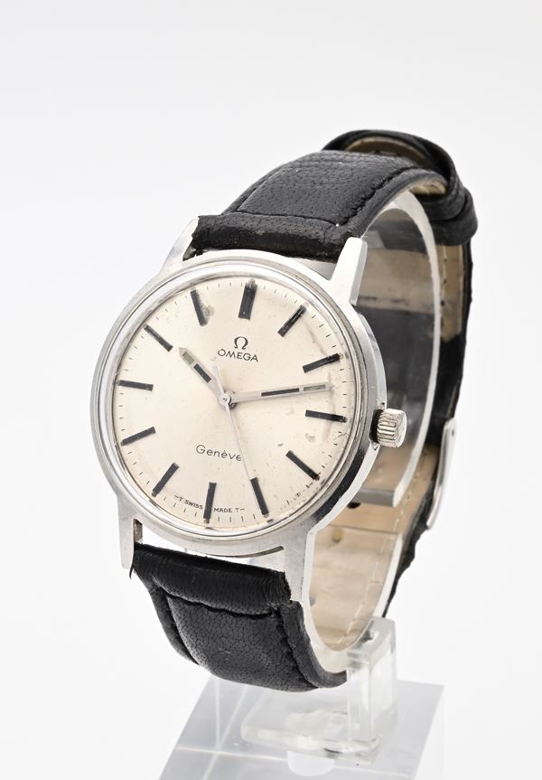 Omega Geneve Cal. 601 Ref. 135070 - Orologio da polso da uomo a carica manuale in acciaio con fondello a vite