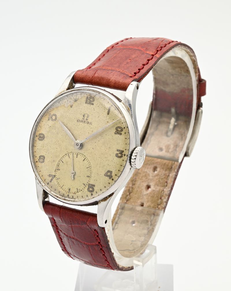 Omega Ref. 2390-9 - Orologio da polso da uomo a carica manuale in acciaio