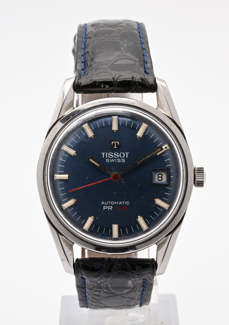 Tissot PR 516 Cal. 784-2 Ref. 44630-5X - Orologio da polso automatico da uomo in acciaio con data...