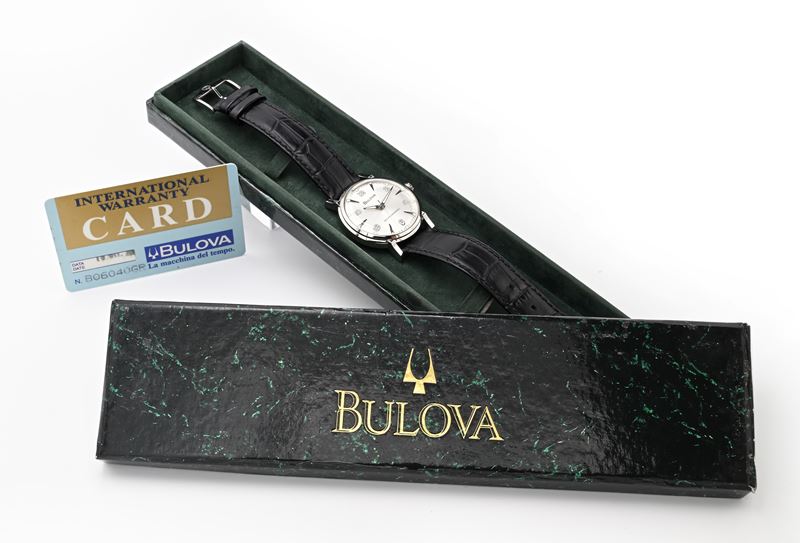 Bulova Selfwinding 96A244 - Orologio da polso automatico da uomo in acciaio con fondello scheletr...