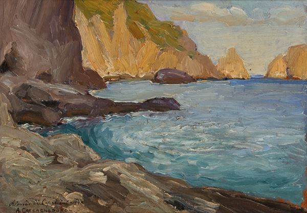 ‘Ricordo di Capri dal vero’