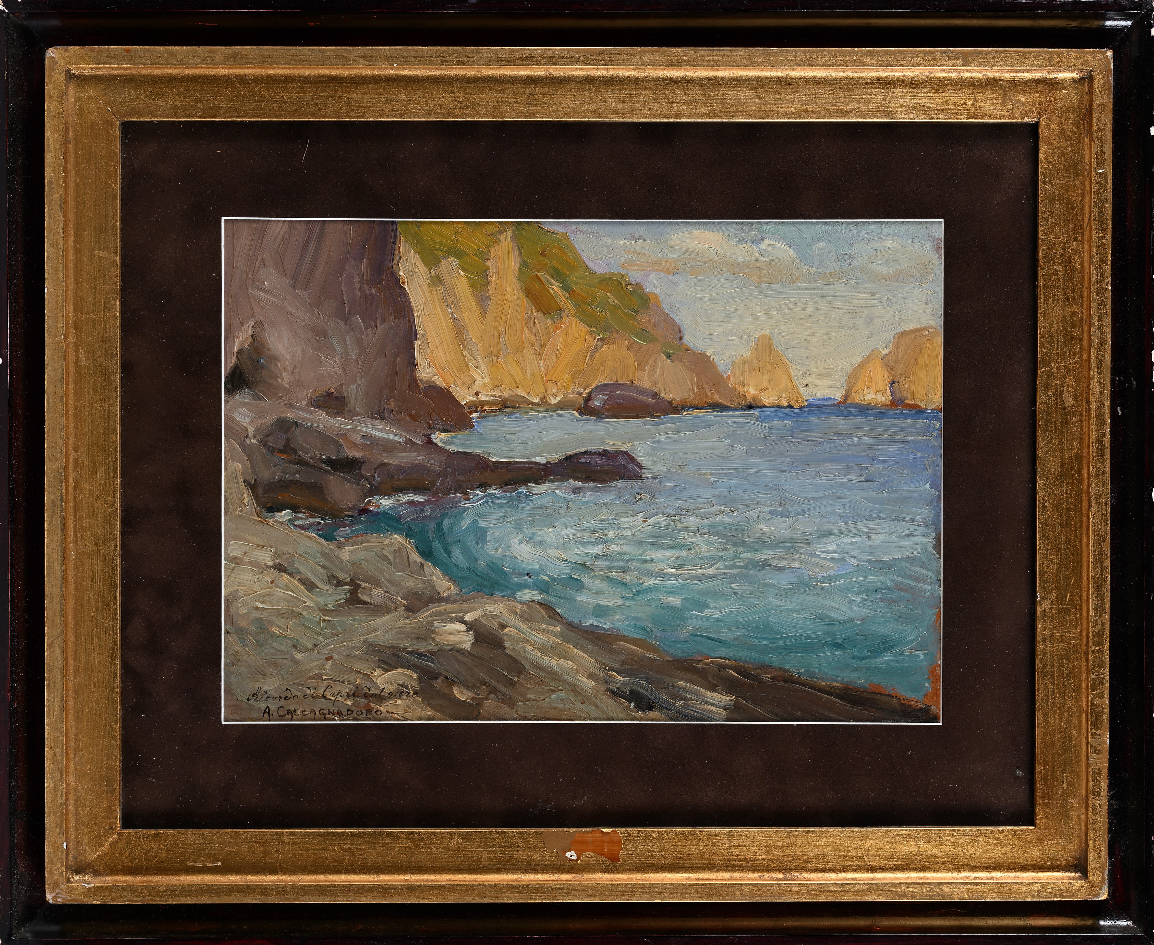 ‘Ricordo di Capri dal vero’