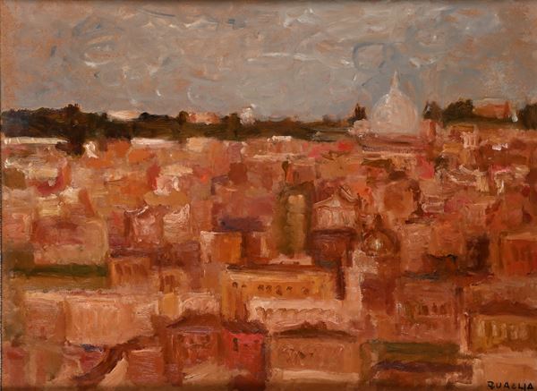 Carlo Quaglia - Tetti di Roma