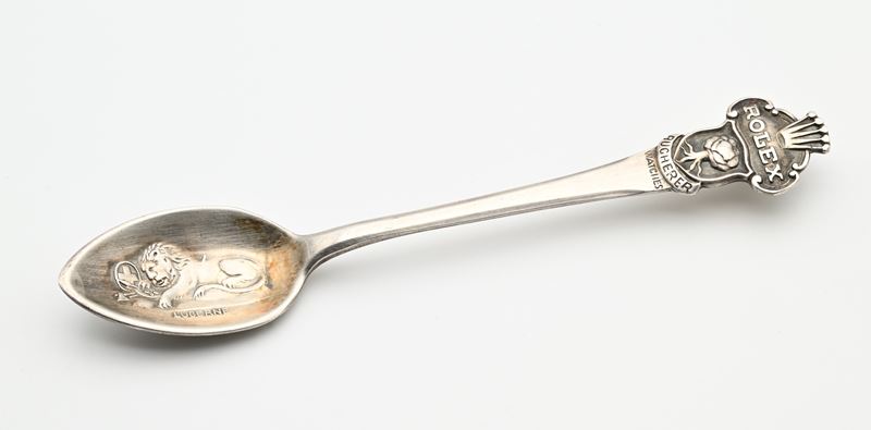 Cucchiaino in Metallo Argentato della Bucherer di Lucerna. Rivenditore Ufficiale Rolex