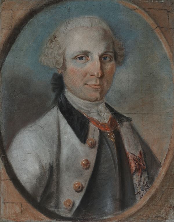 Pittore del XVIII secolo - Ritratto di aristocratico