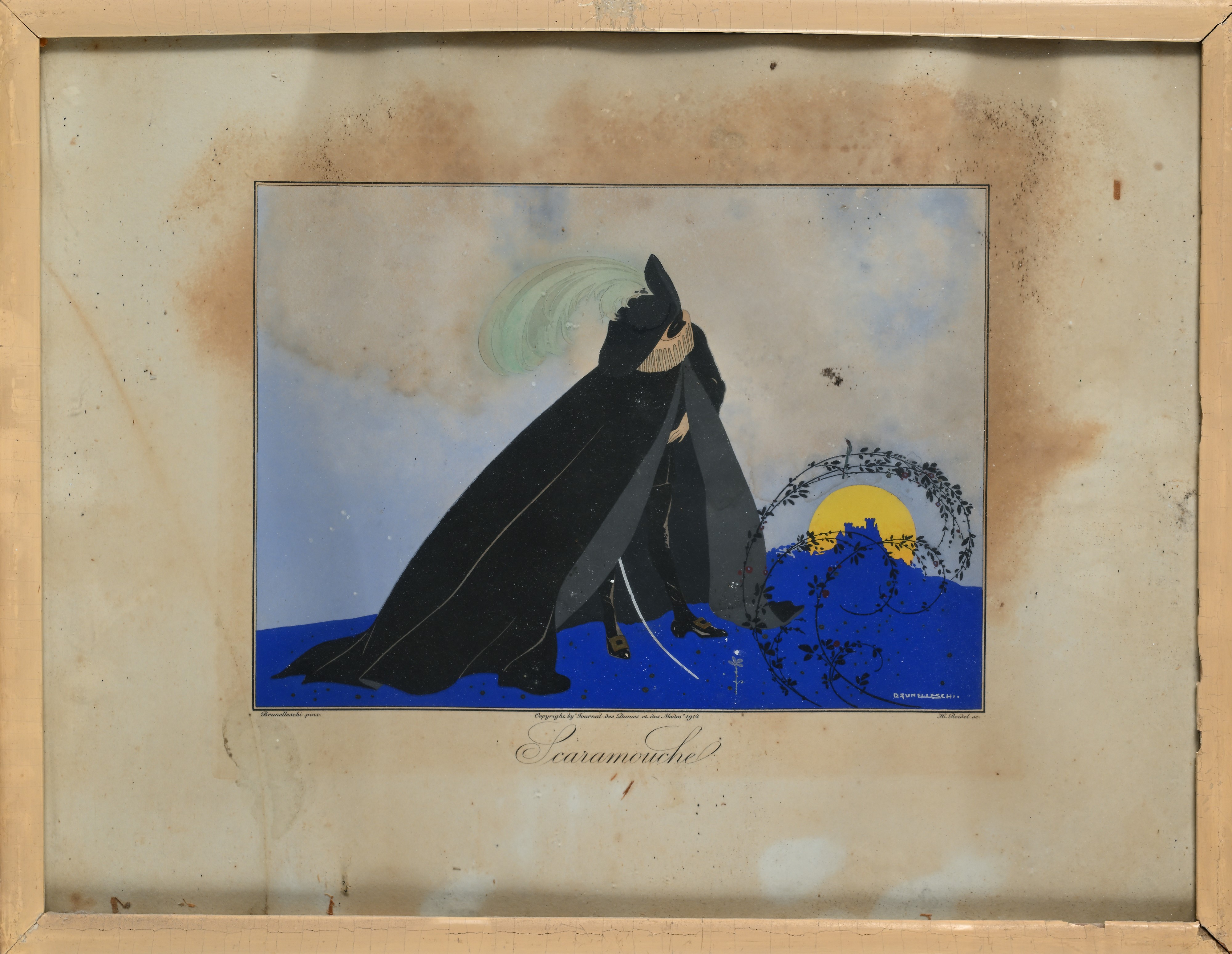 Collezione di 11 incisioni di Umberto Brunelleschi