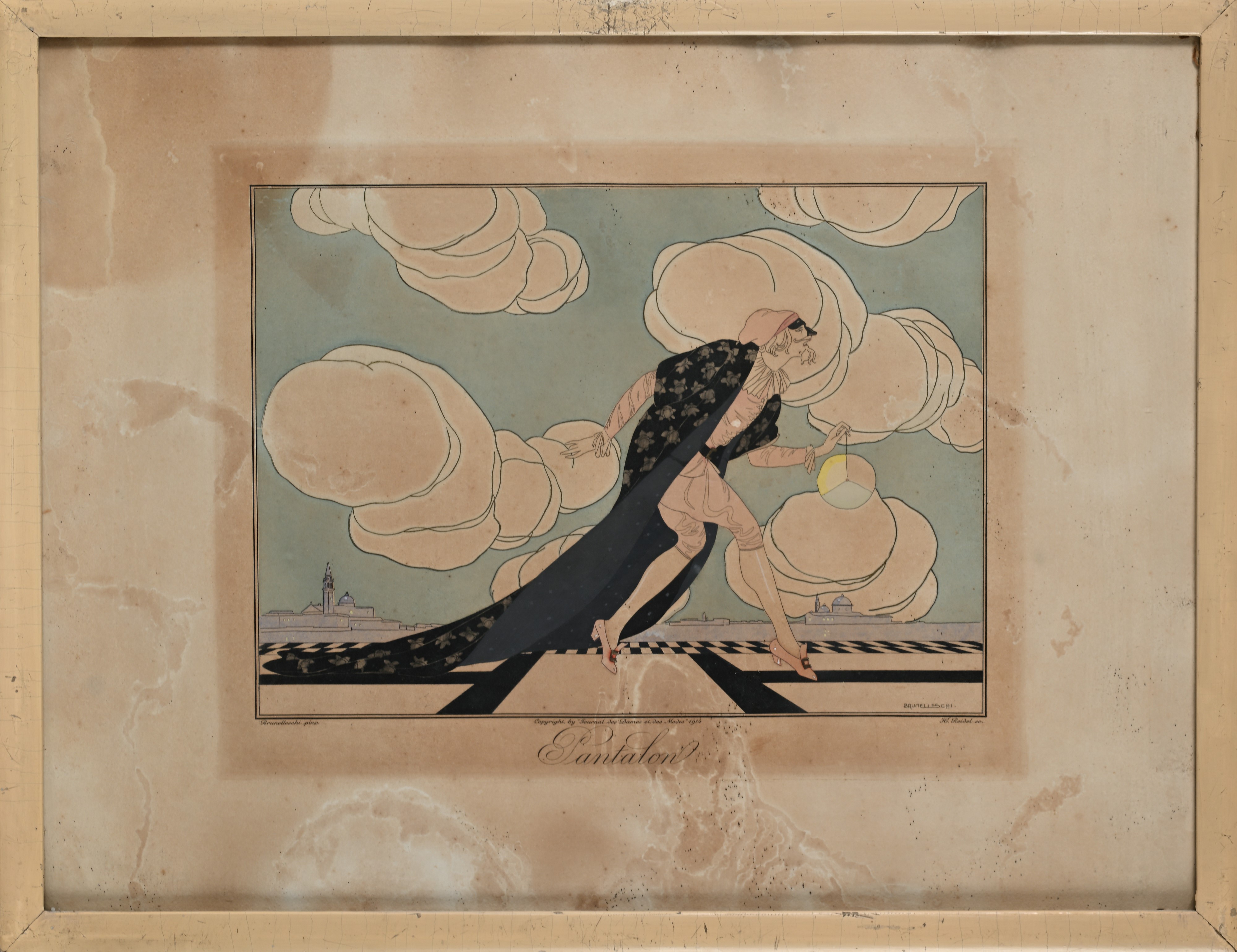 Collezione di 11 incisioni di Umberto Brunelleschi