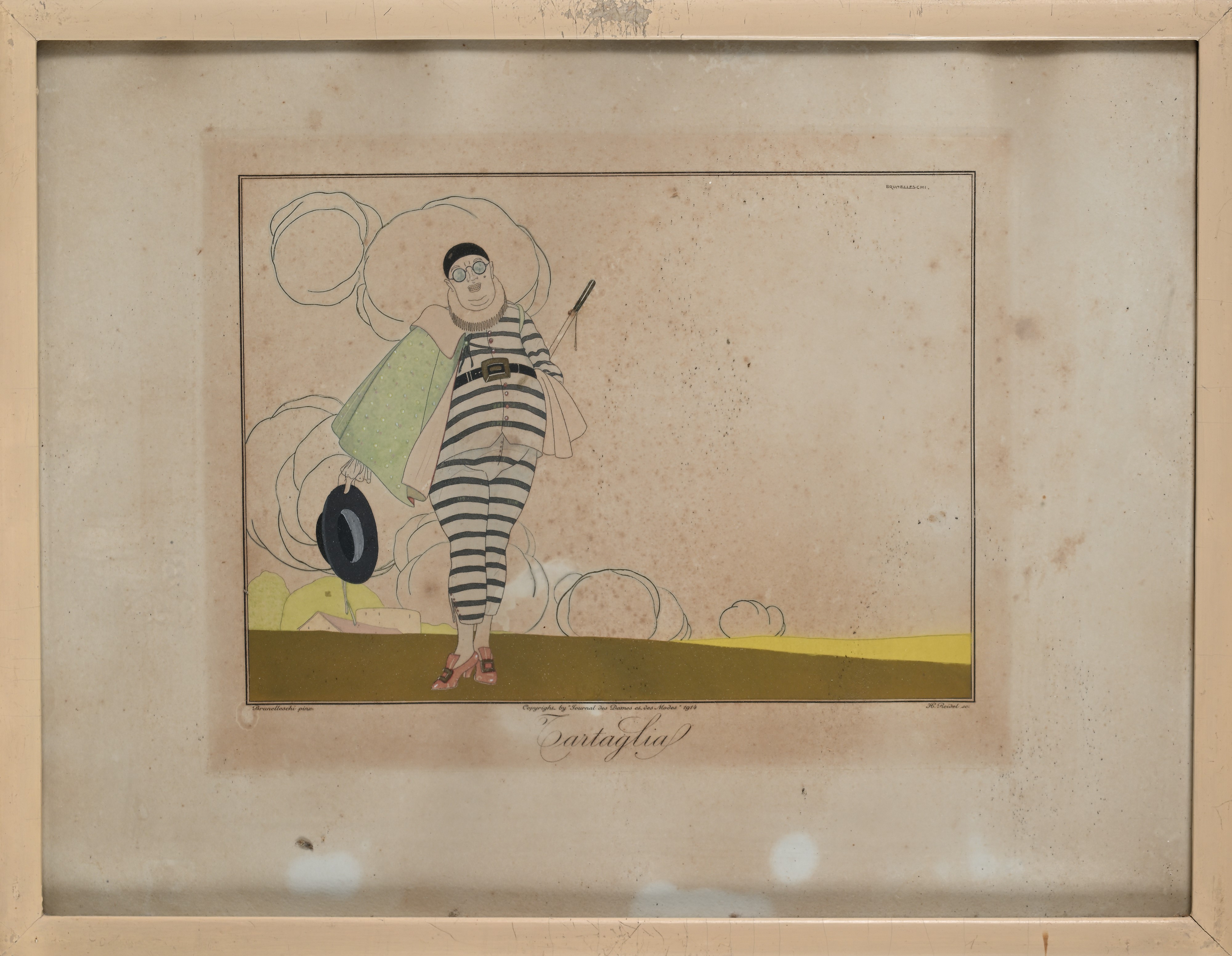 Collezione di 11 incisioni di Umberto Brunelleschi