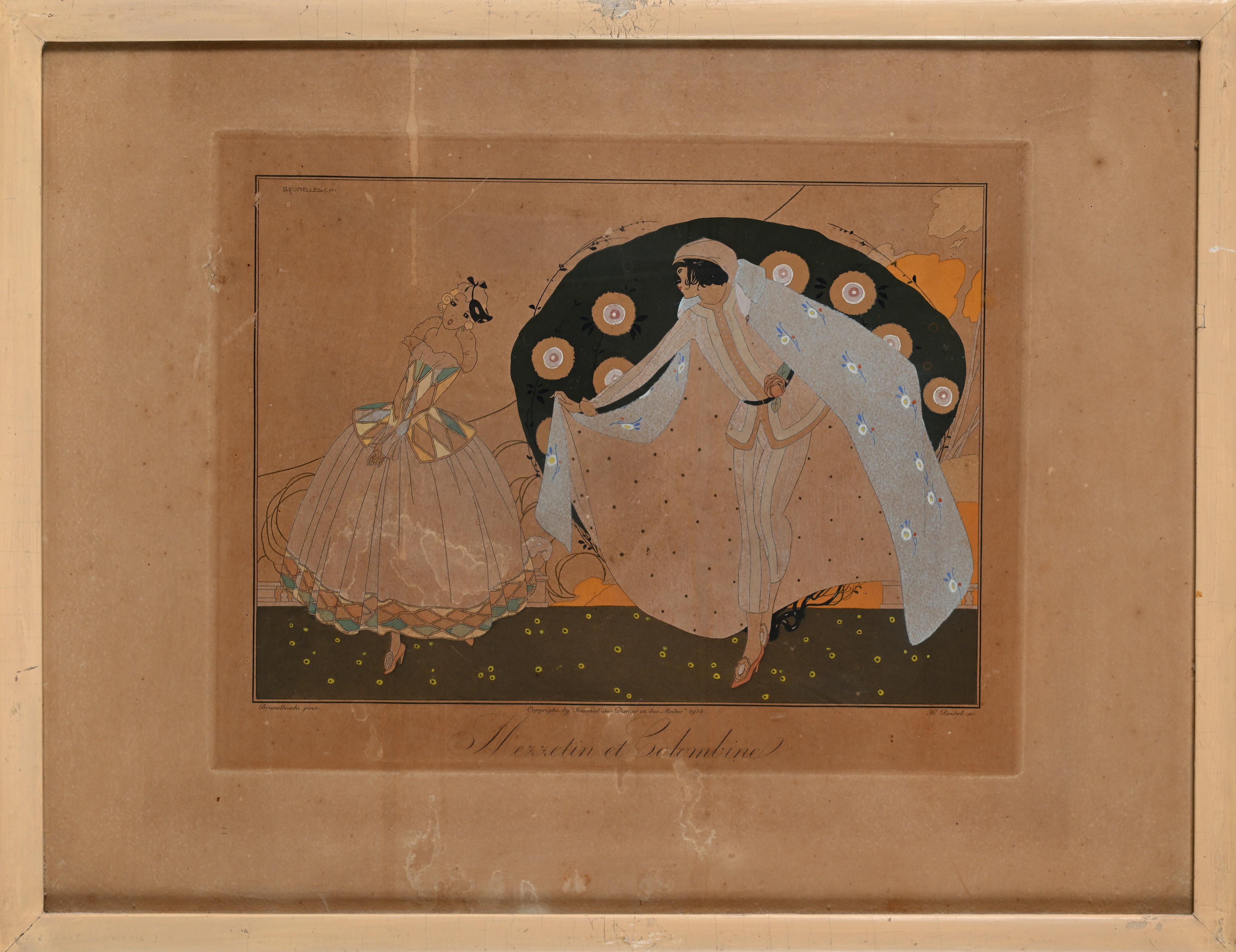 Collezione di 11 incisioni di Umberto Brunelleschi