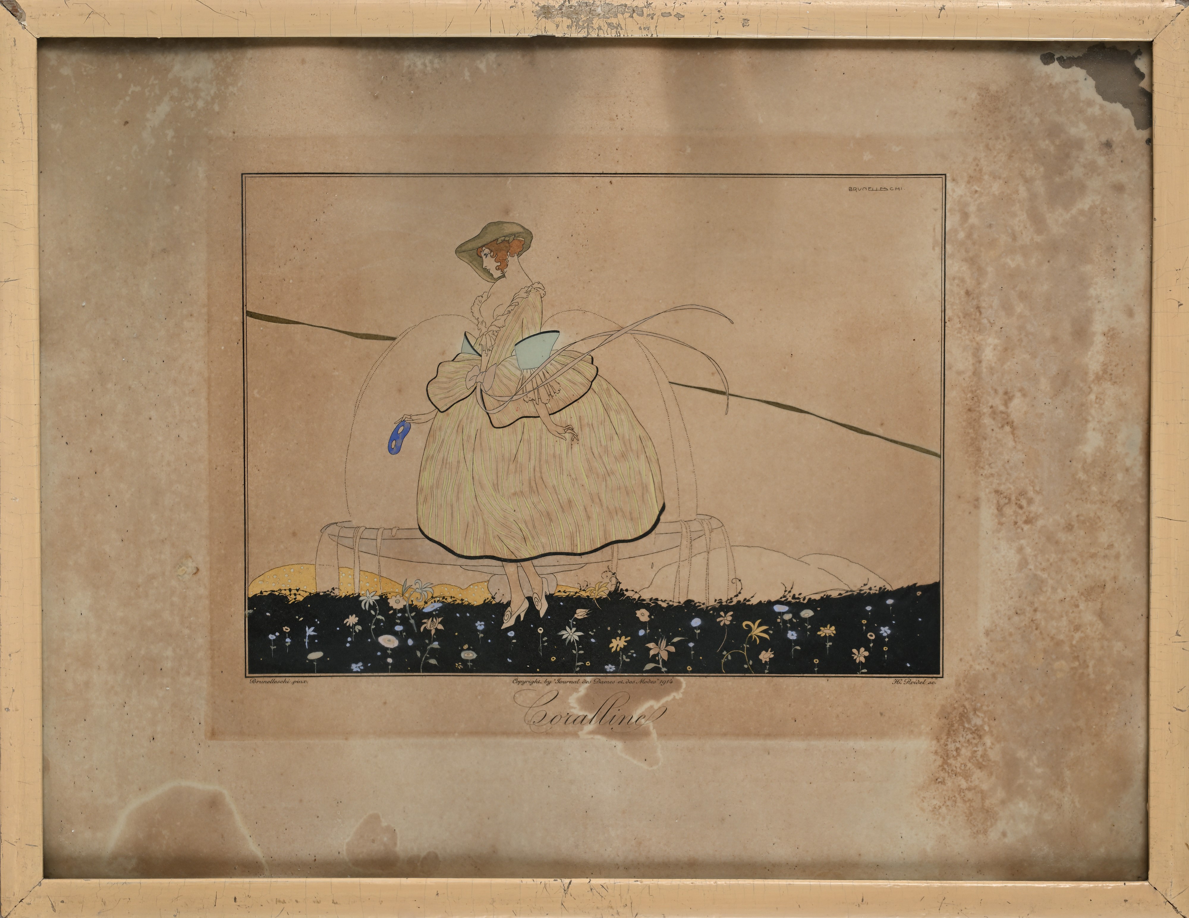 Collezione di 11 incisioni di Umberto Brunelleschi