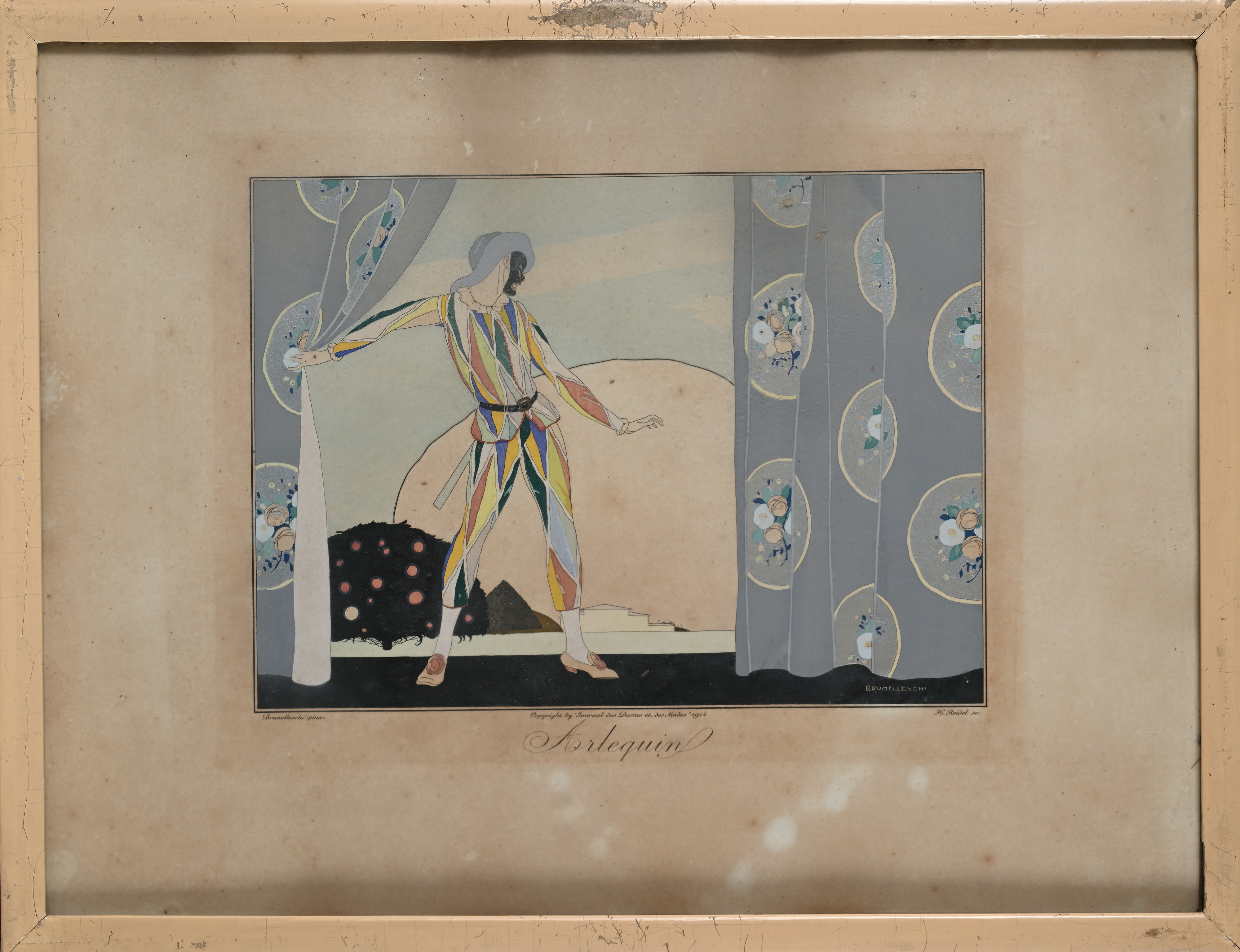 Collezione di 11 incisioni di Umberto Brunelleschi