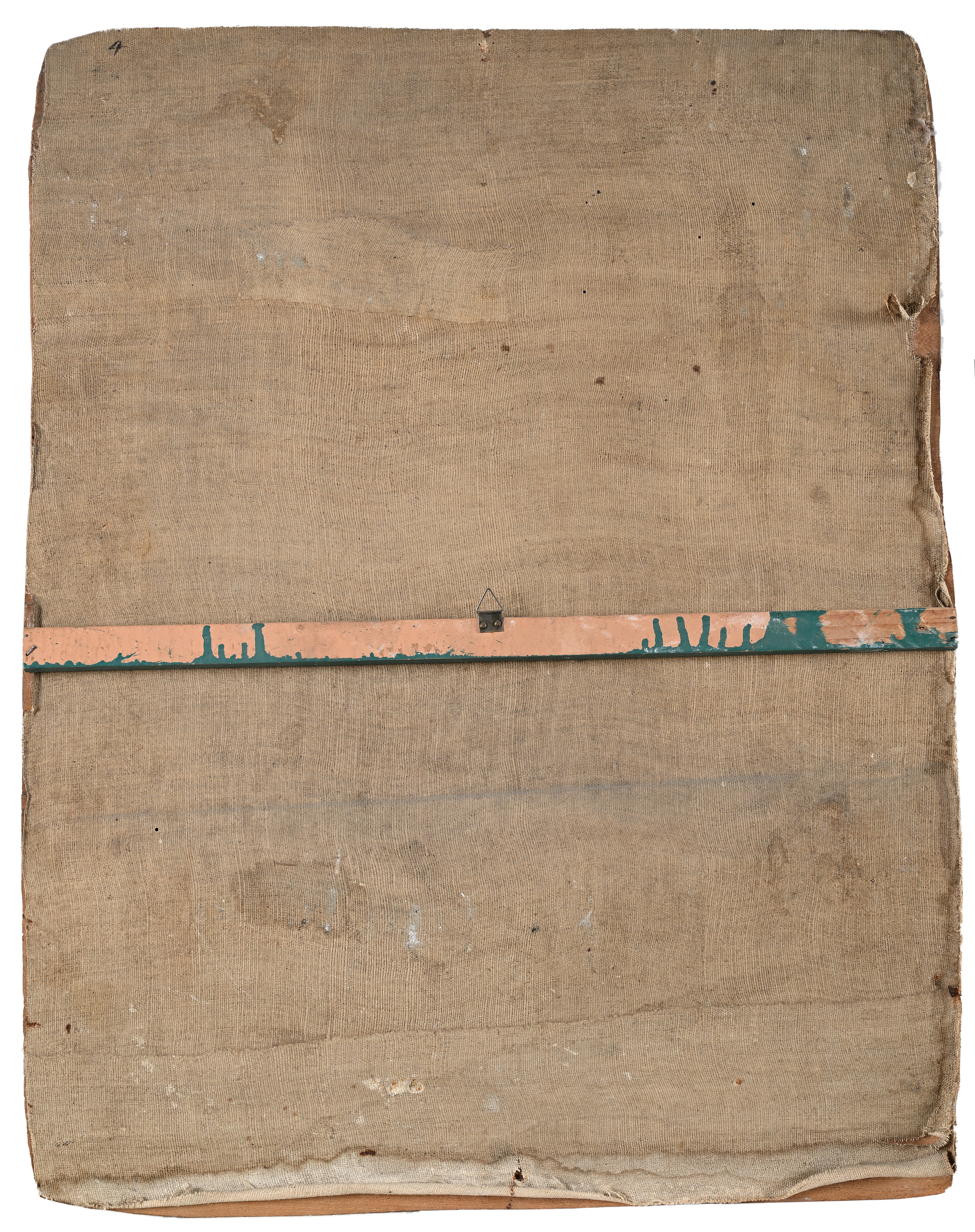 Pittore del XVIII Secolo - Mercurio e Psiche, olio su faesite