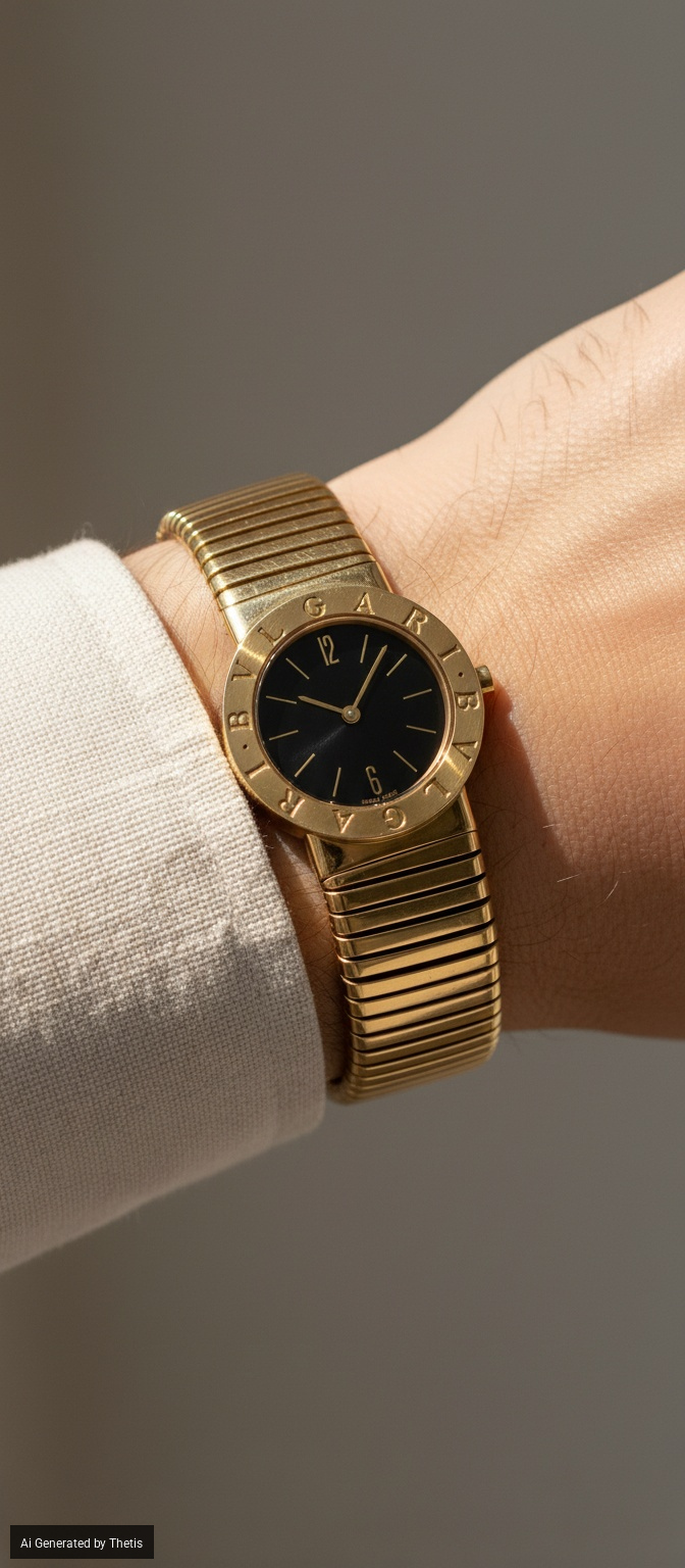 Bulgari tubogas in oro