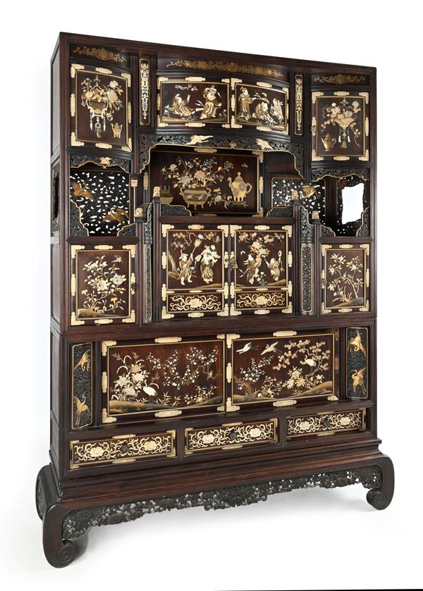 Cabinet "Shibayama", Giappone, periodo Meiji (1868 - 1912)