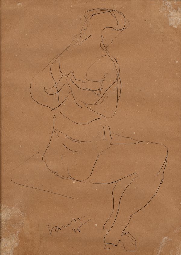 Lucio Fontana - Figura Femminile