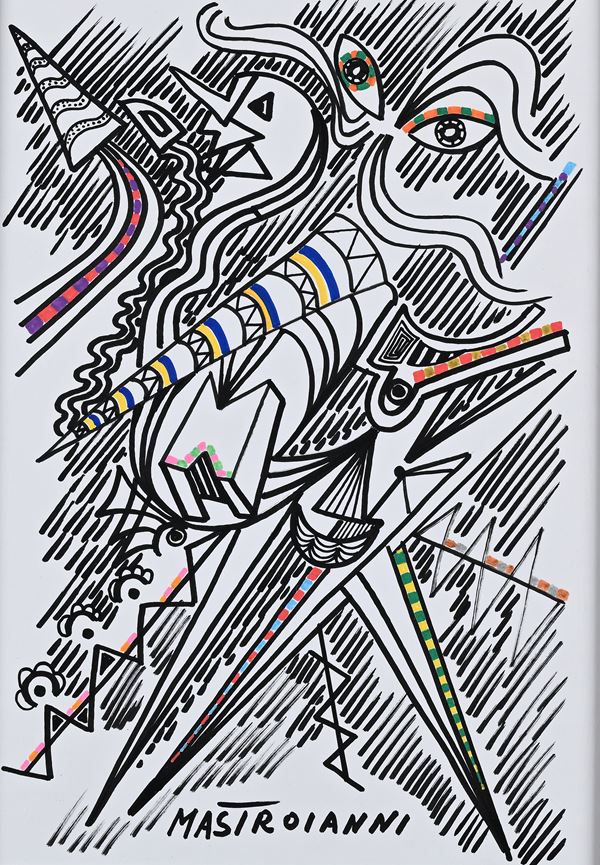 Umberto Mastroianni - Composizione astratta