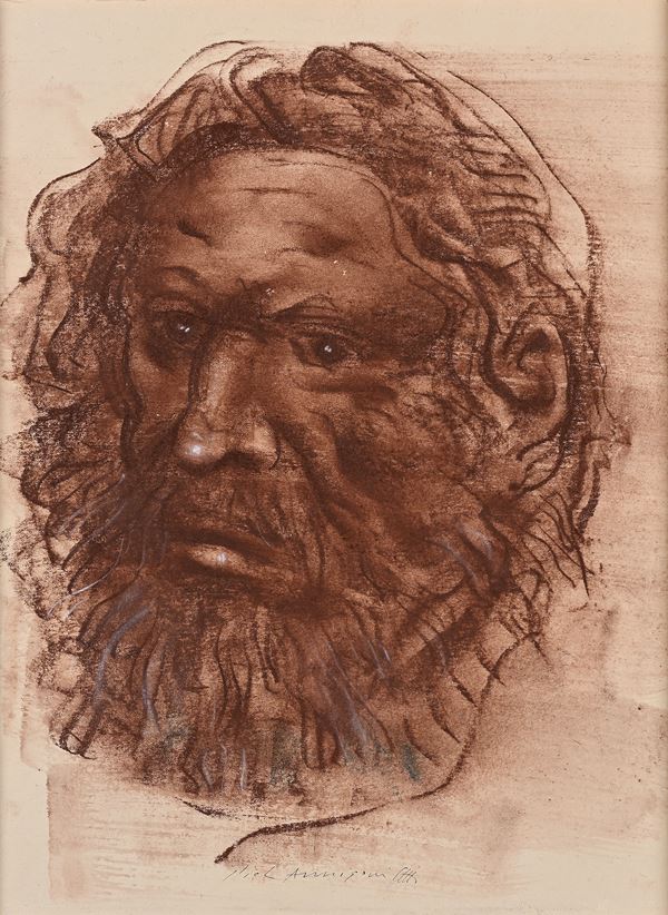 Pietro Annigoni - Ritratto di uomo