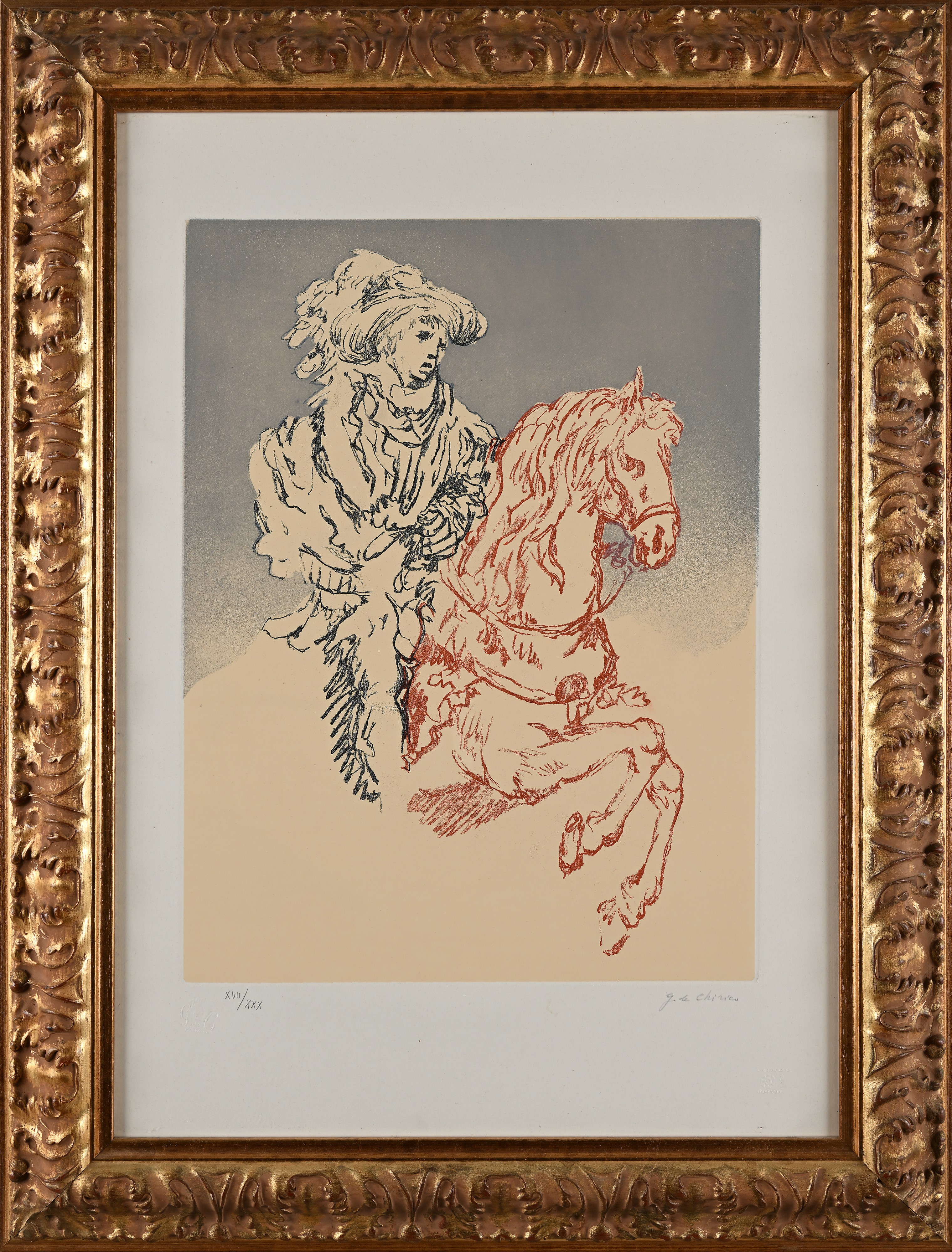 Autoritratto a cavallo