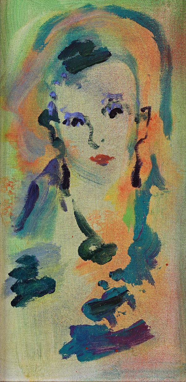 Ernesto Treccani - Figura e fiori