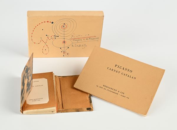 Pablo Picasso - Portrait d'homme - Carnet Catalan