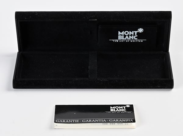 Astuccio originale Montblanc per Pix con garanzia ed istruzioni originali  - Asta ASTA A TEMPO - Penne e Accessori da Scrivania - Casa d'Aste Arcadia