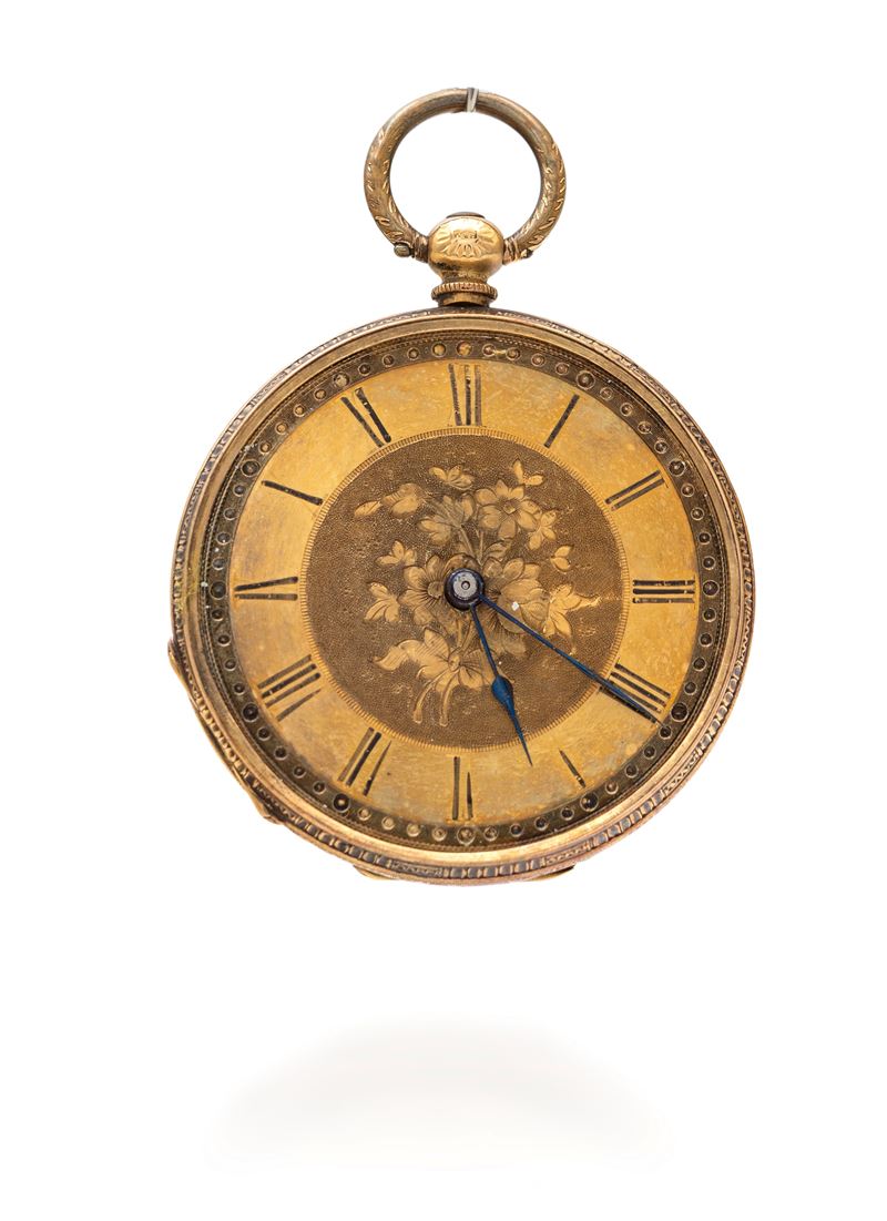 Orologio da tasca in oro 18 Kt