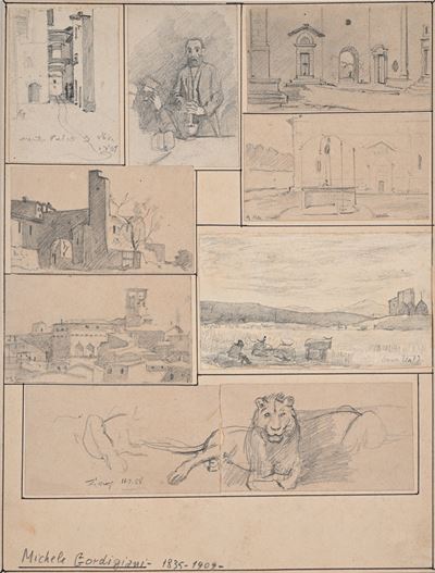 Studi dal vero - Matita su carta