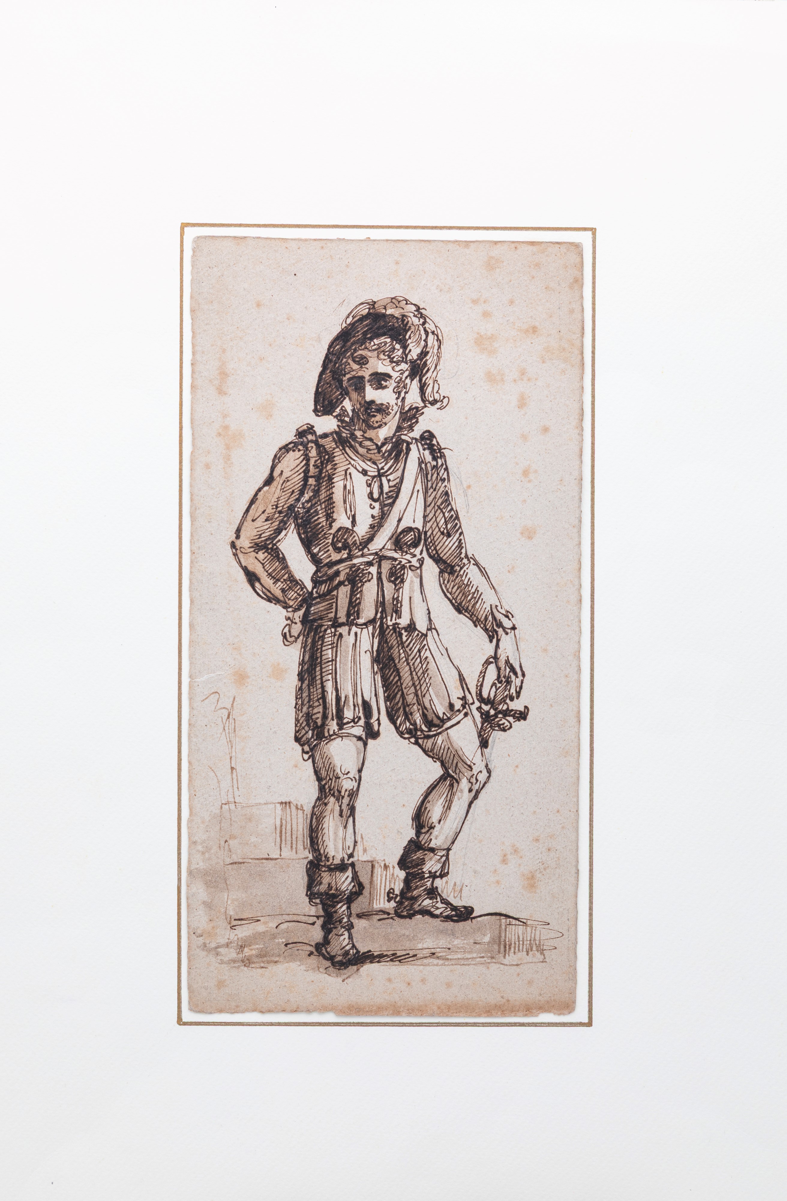 Studio di soldato spagnolo