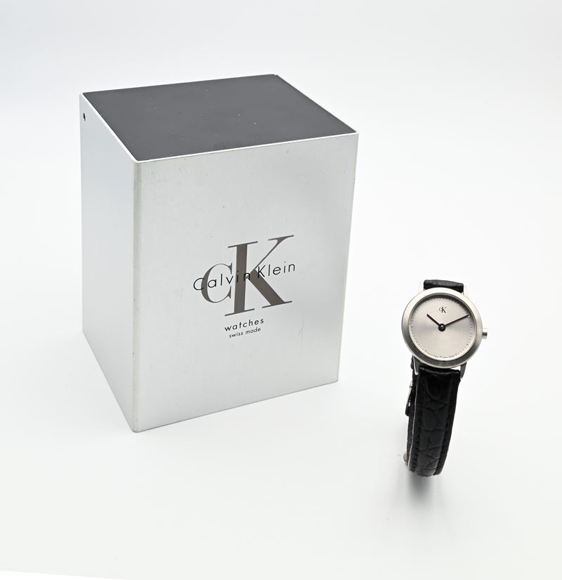 Calvin Klein K343100 - Orologio da Polso al Quarzo da Donna in Acciaio