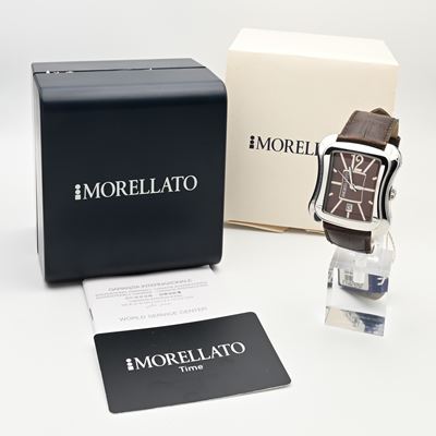 Morellato Natural Diamond S 020e 006 - Orologio da Polso al Quarzo con Datario da Uomo in Acciaio