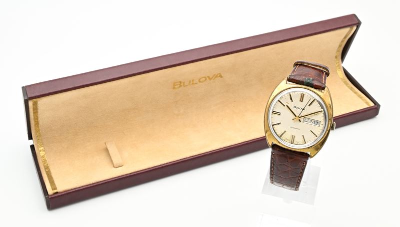 Bulova Automatic Ref. 7532-1 - Orologio da polso automatico con giorno e data da uomo. Cassa M.R....