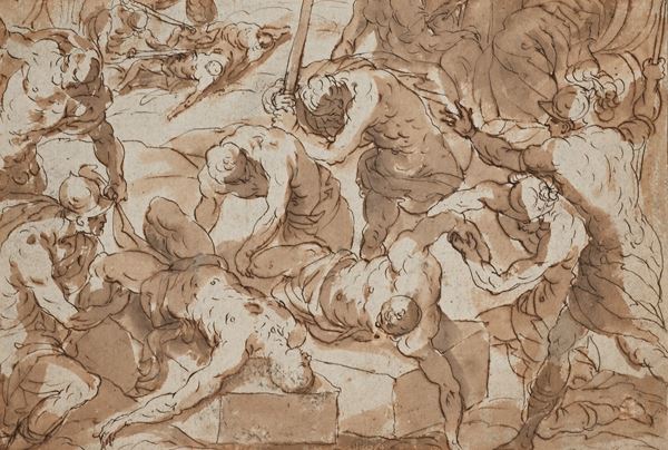 Studio per La rivolta dei Maccabei