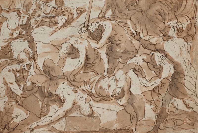 Studio per La rivolta dei Maccabei