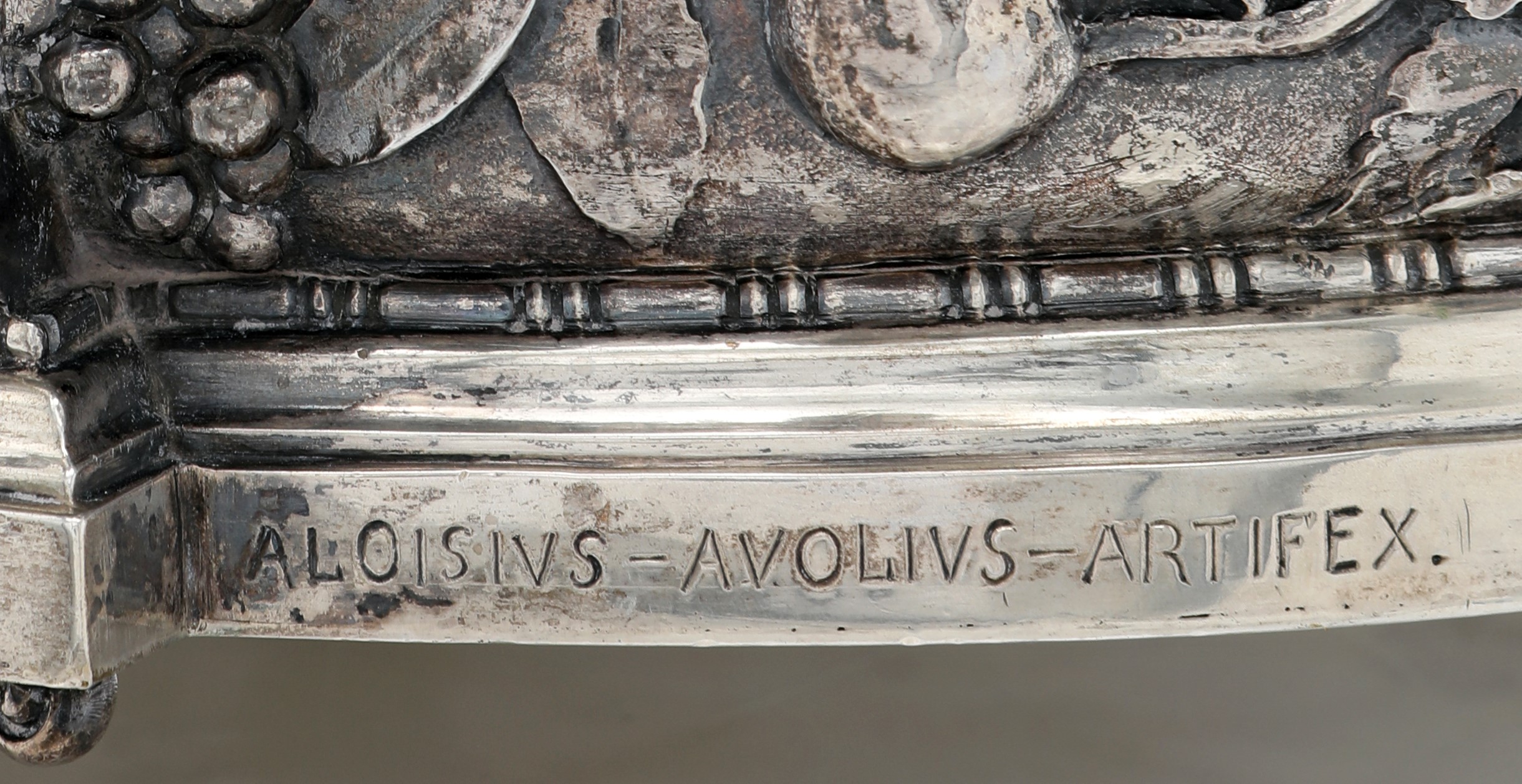 Jardinière centrotavola in argento 800/000