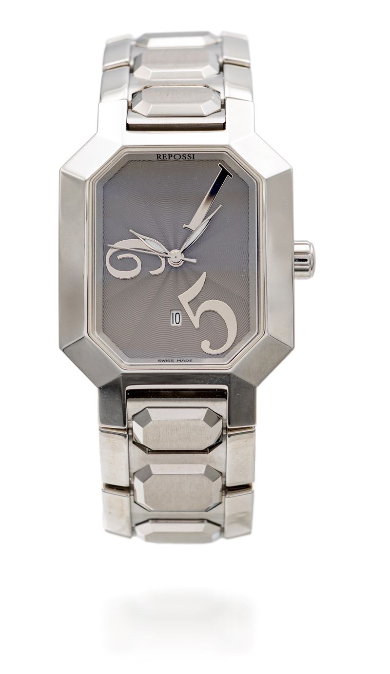 Repossi, orologio da polso in acciaio