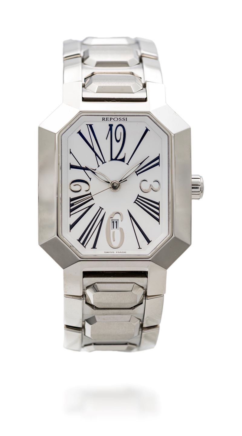 Repossi, orologio da polso in acciaio
