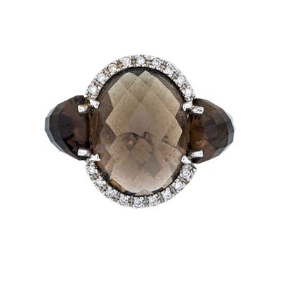 Anello con Quarzi FumÉ