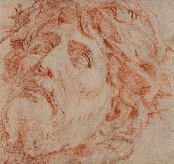 Studio di testa di Cristo